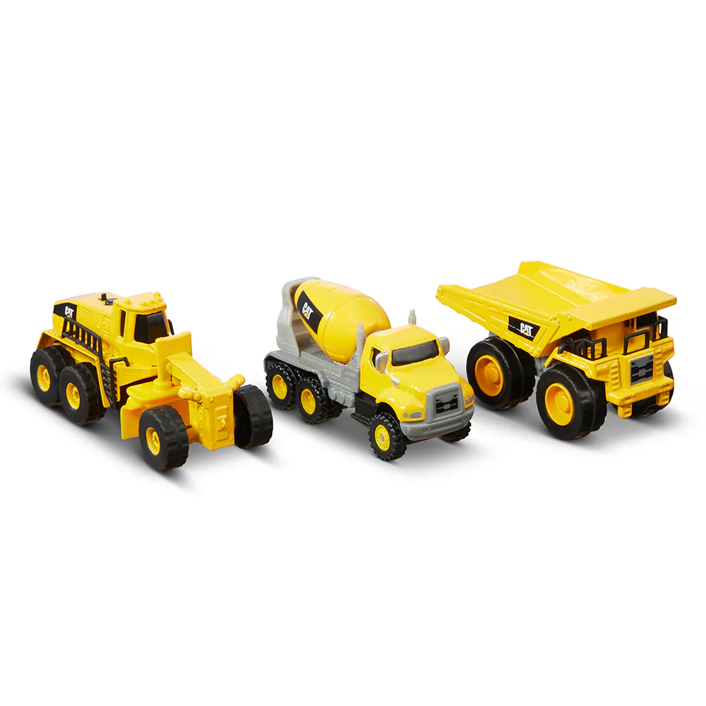 Arbetsfordon CAT Metal 1 Mini 3-pack