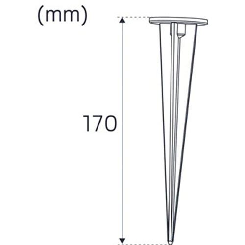 Spotlight Hide-a-lite It Multi 3 LED Utebelysning Nickel