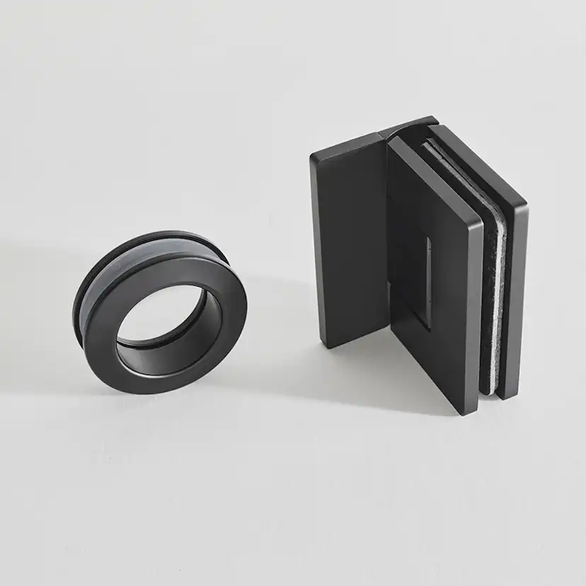 DUSCHDÖRR INFINITY 100 SVART Svart , Bredd: 1000 mm
