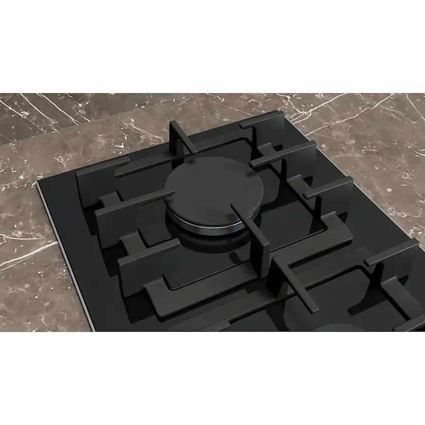 Gashäll Siemens ER3A6BI40 iQ700 30 cm Domino Svart Glaskeramik