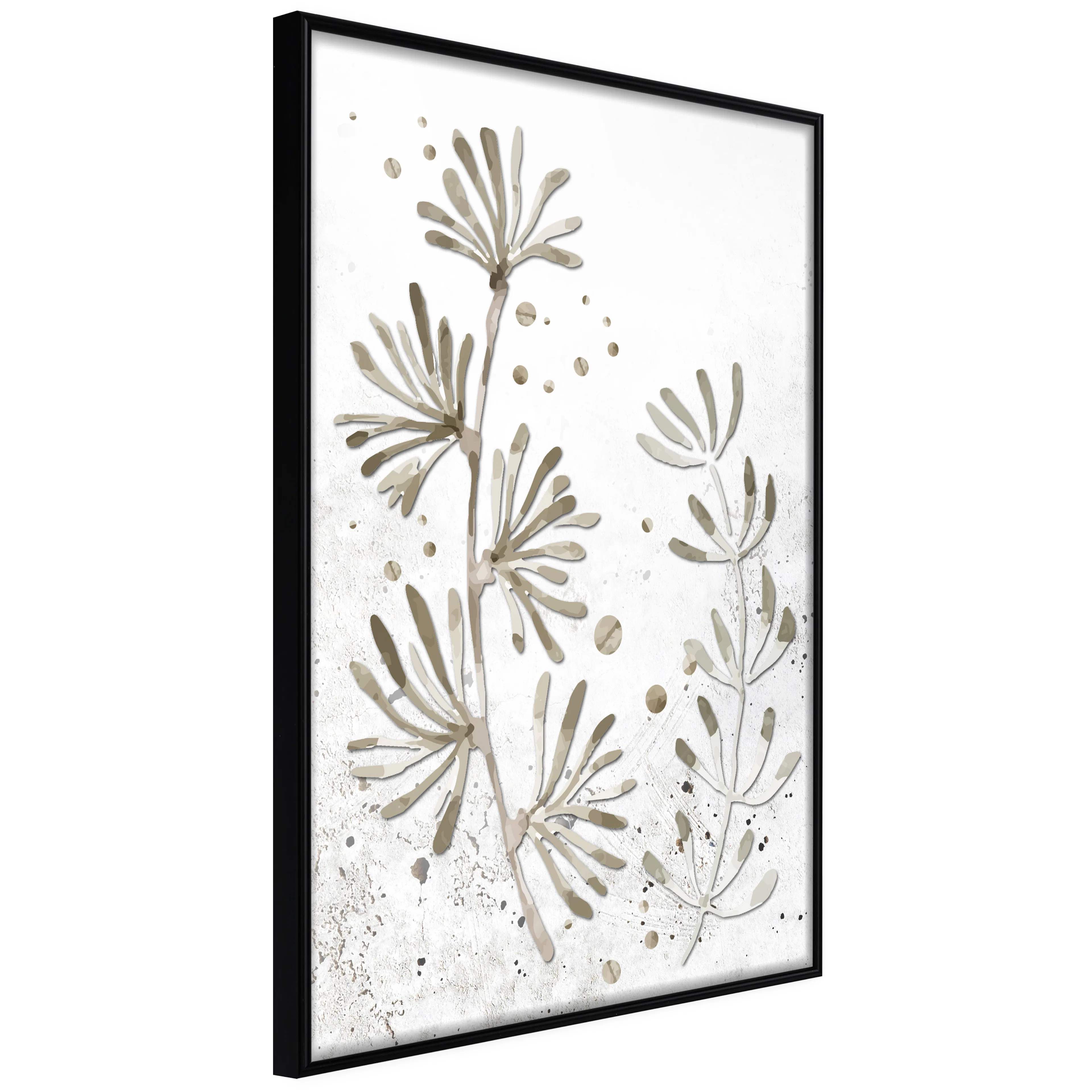 Affisch - Bent Twigs [Poster] 20x30 Svart ram, 20x30 cm
