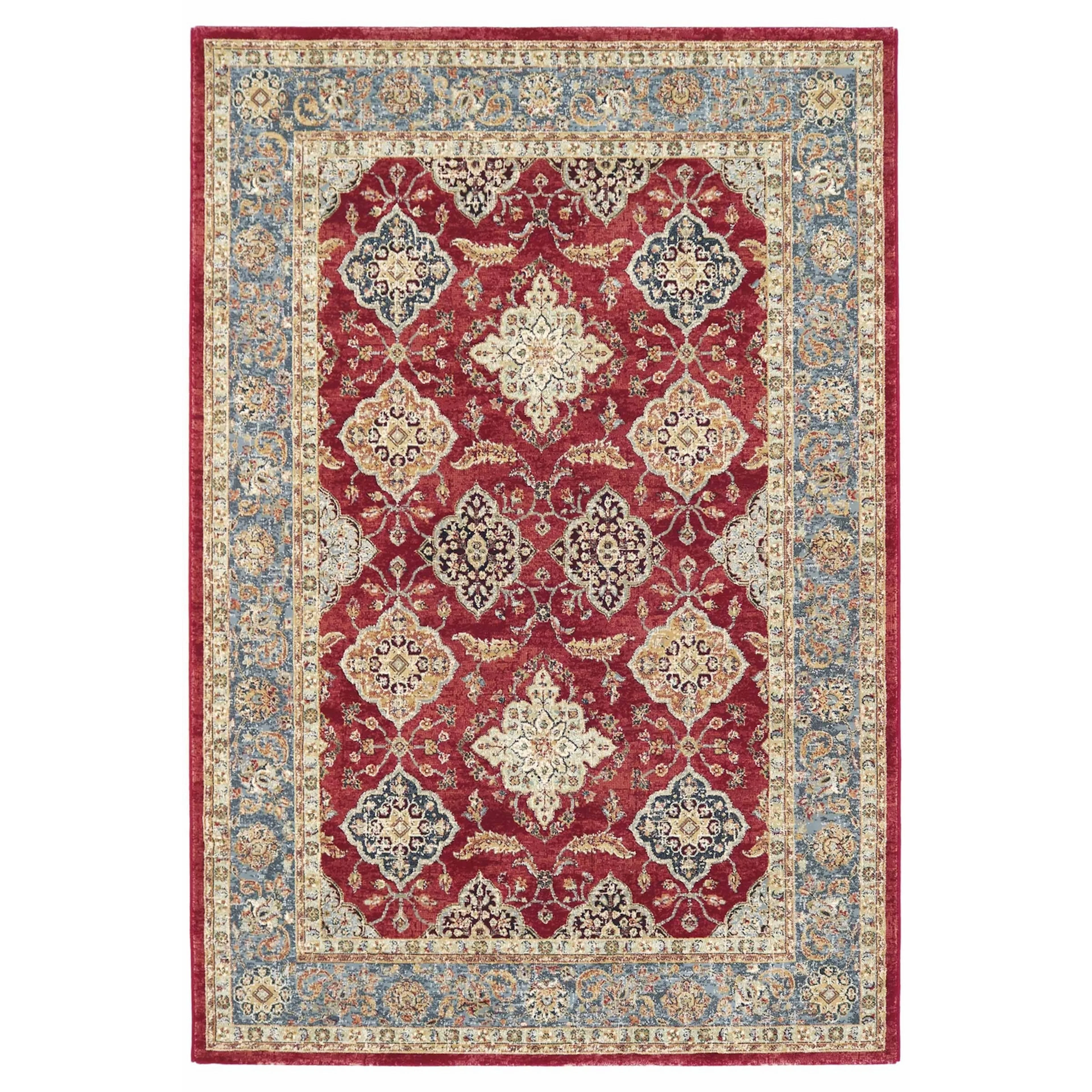 Matta TREVISO 7, röd  133/195 Röd, 133x195 cm