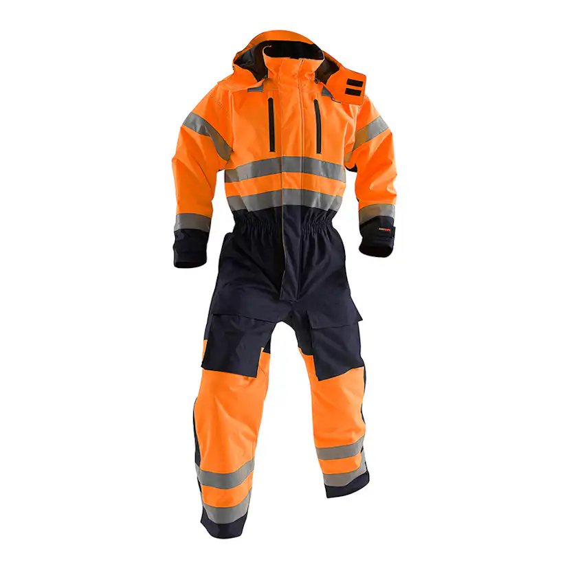 Vinteroverall varsel Orange/Marinblå C52 Storlek: C52, Orange/Marinblå