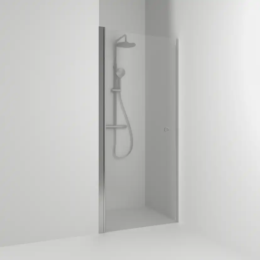 Enisch Rak Skoga HG Ma/Fr 80 Profil: Alu matt, Frostglas, 763x1980 mm