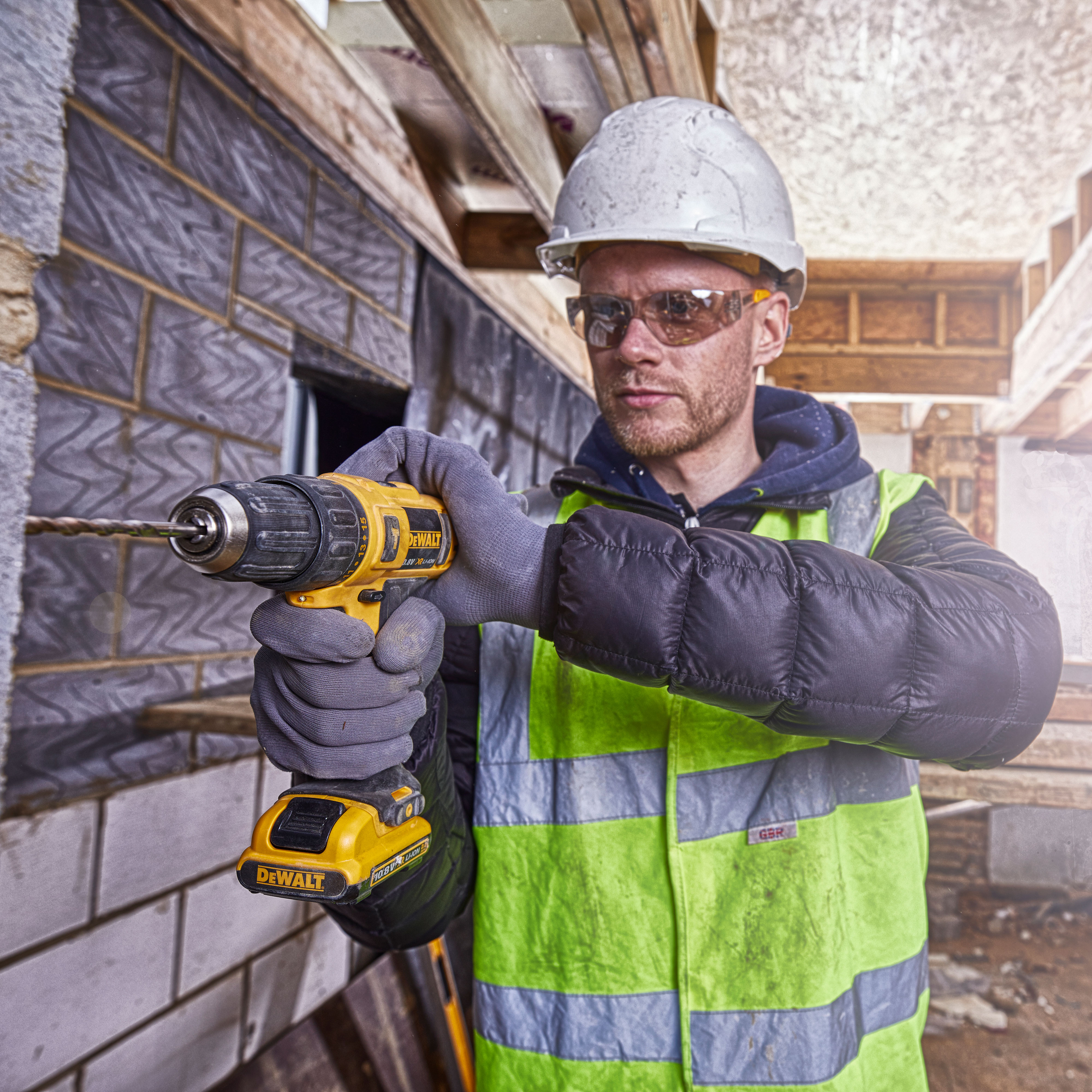 Borrskruvdragare DCD716D2 Dewalt 10,8 V Med batteri