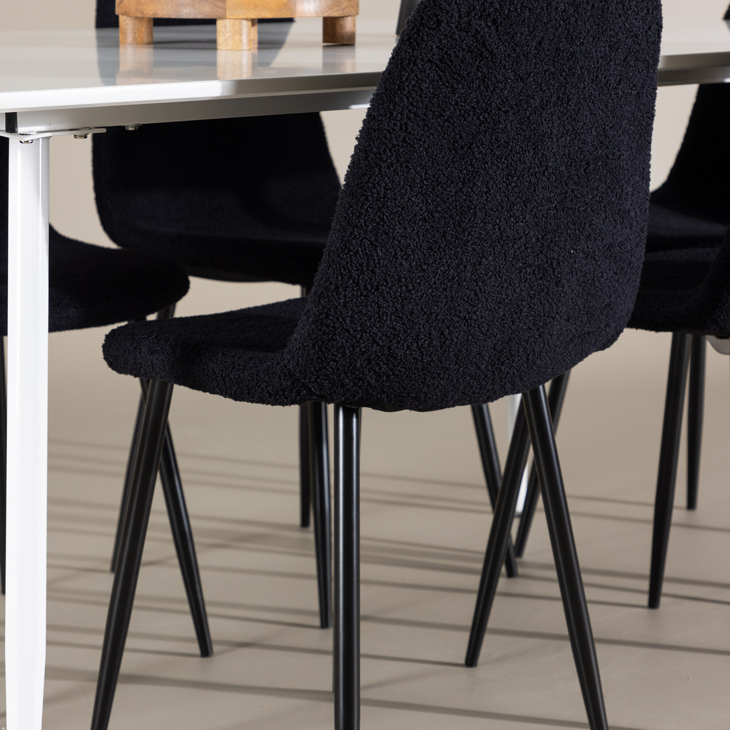 Matgrupp Venture Home Silar 180 med 6 st Polar Stolar Teddy