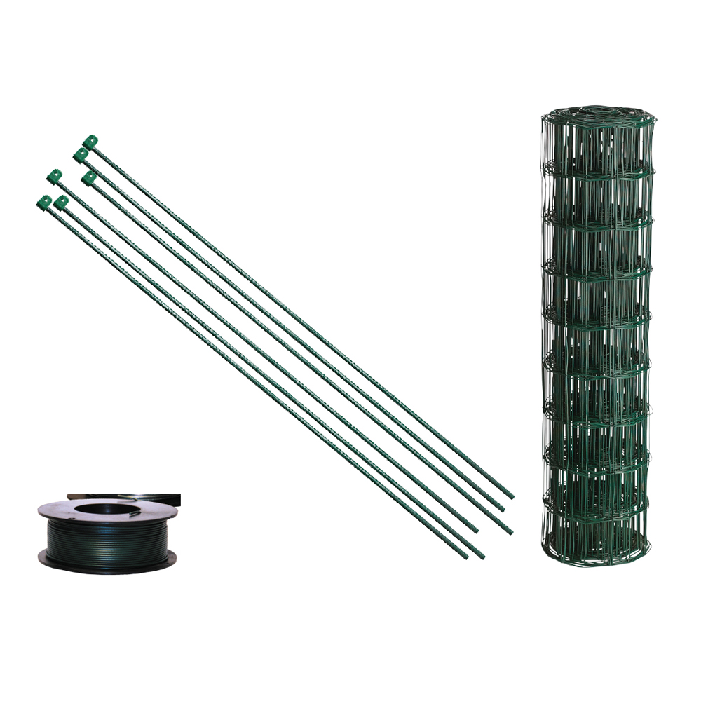 Villastängsel HORTUS Grön Komplett Set