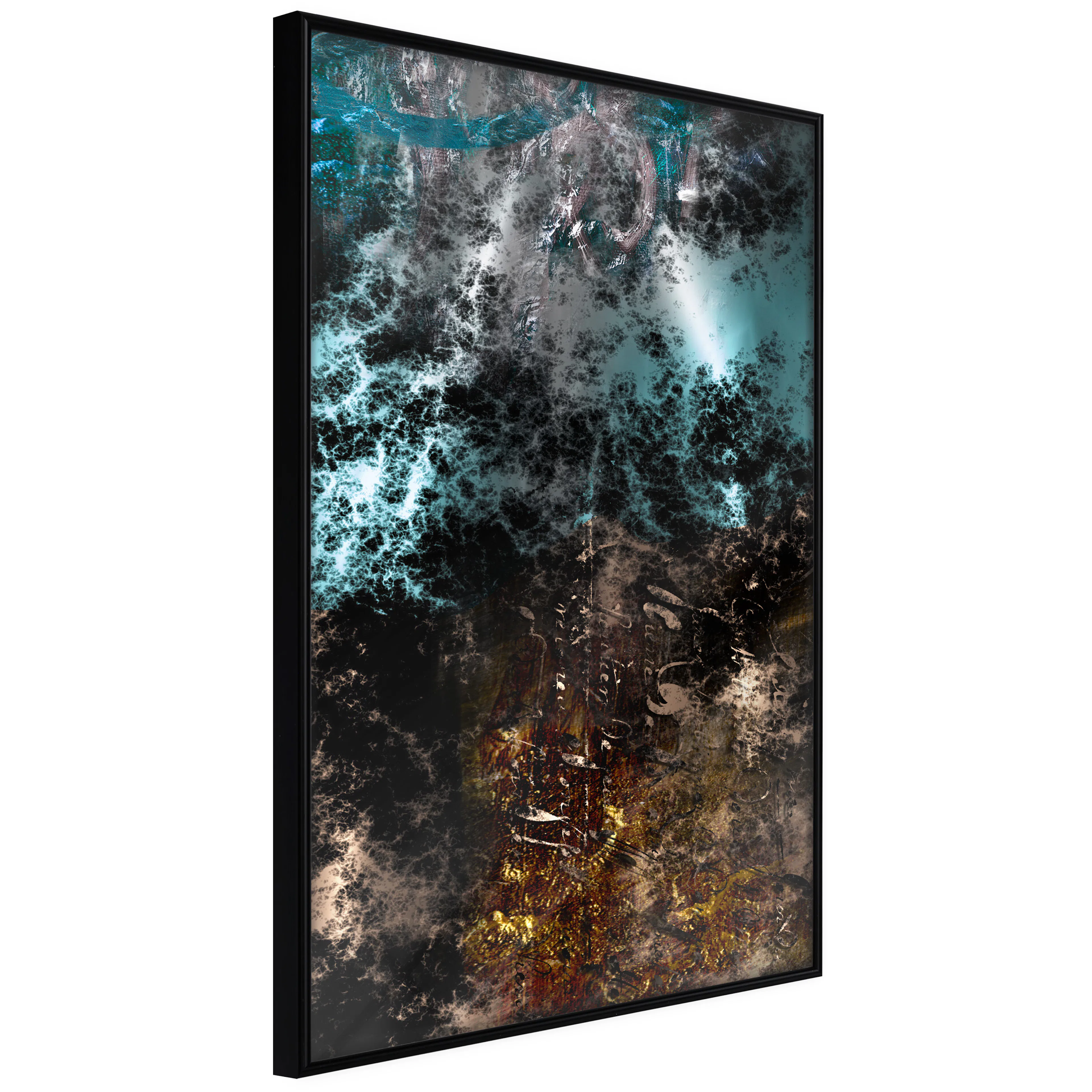 Affisch - Andromeda [Poster] 20x30 Svart ram, 20x30 cm