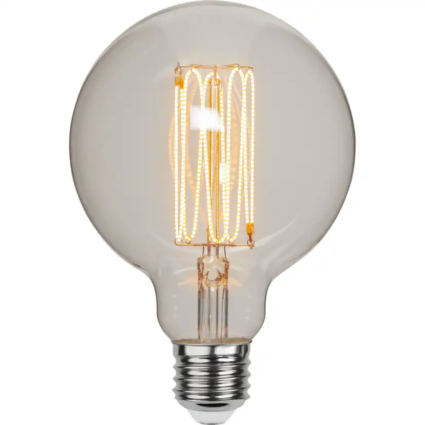 LED-lampa E27 G95 Decoled Grace Clear Transparent