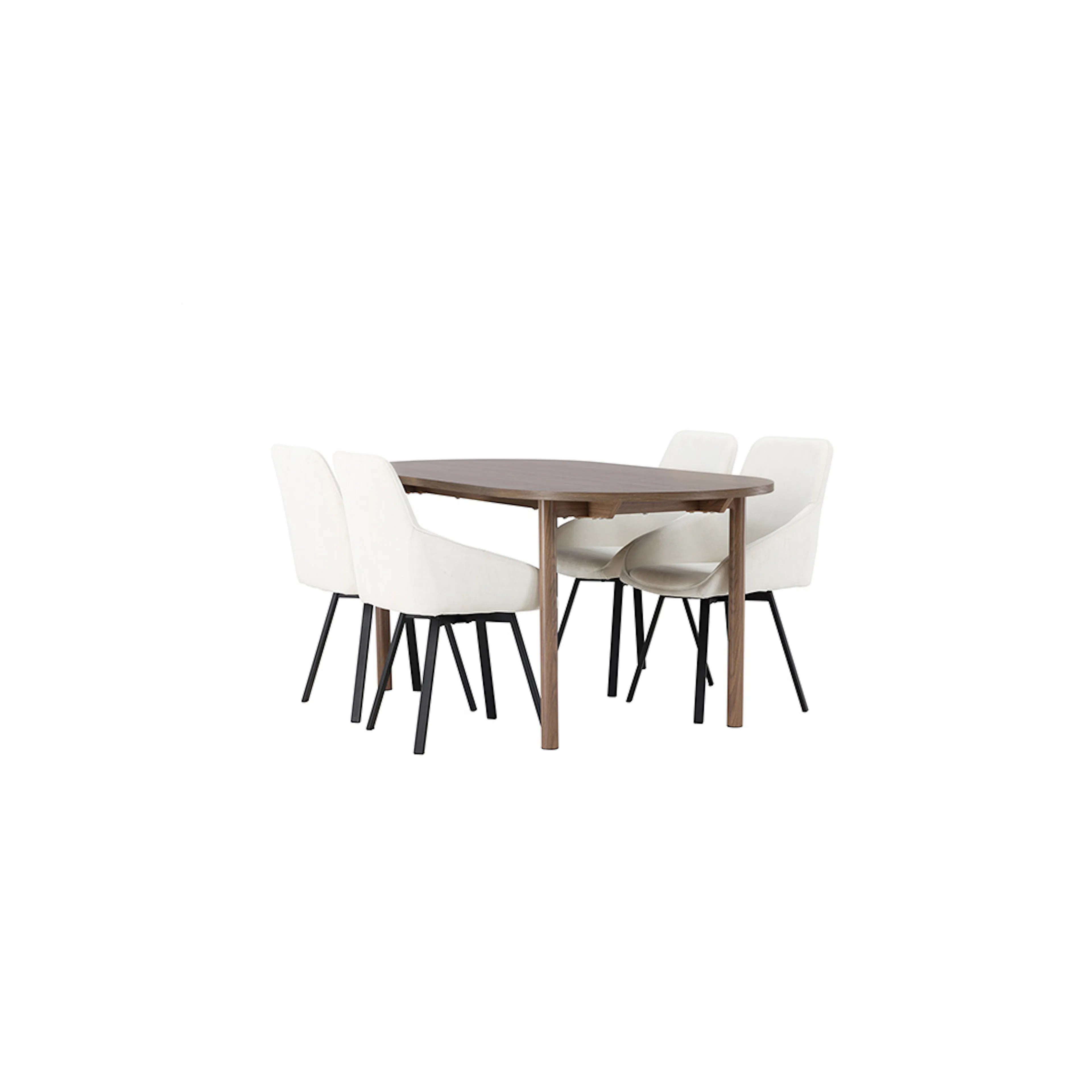 Matgrupp Venture Home Andy med 4 st Rosie stolar Beige
