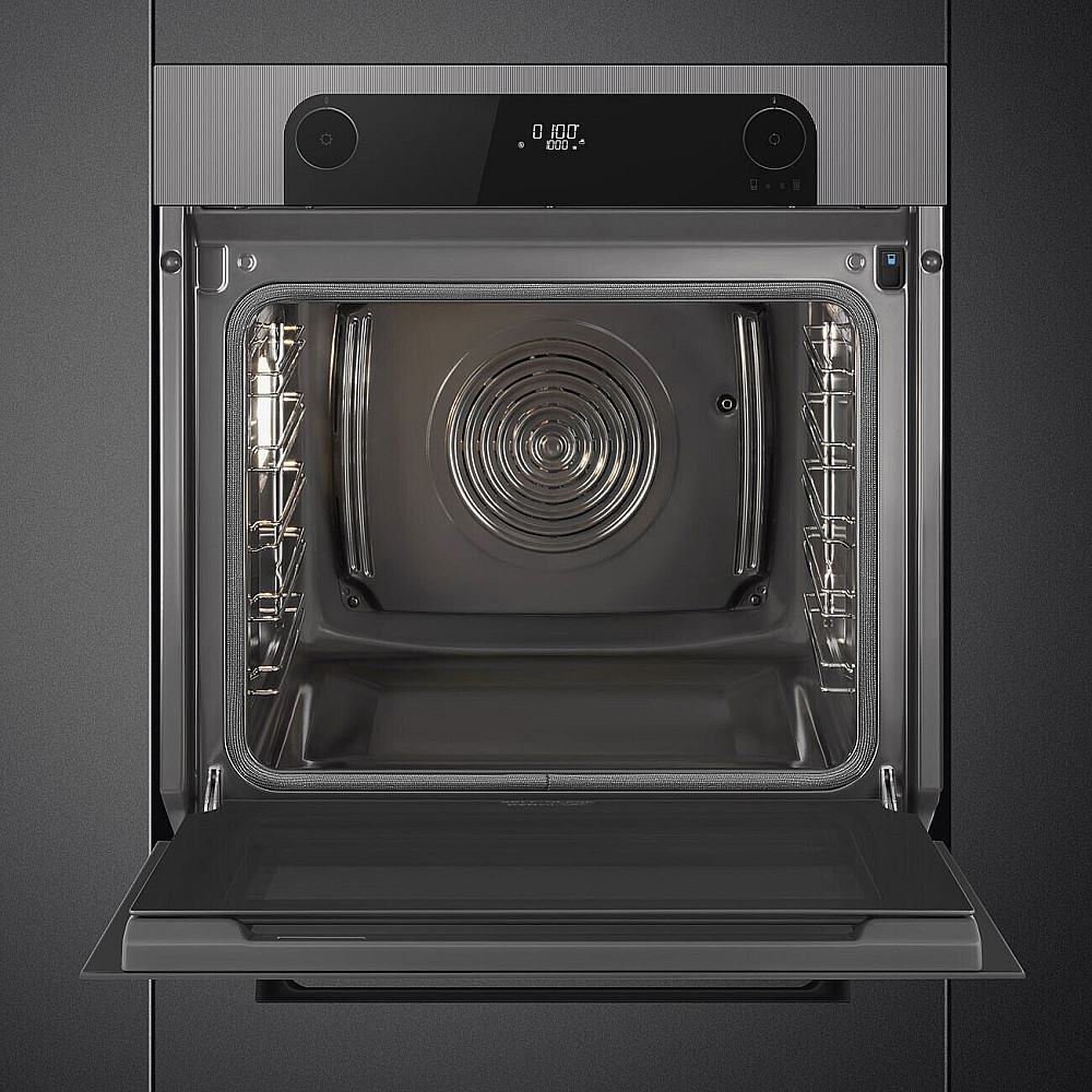 Kombiugn Smeg SOP6201S2S med Varmluft och Ångfunktion Silver 60 cm