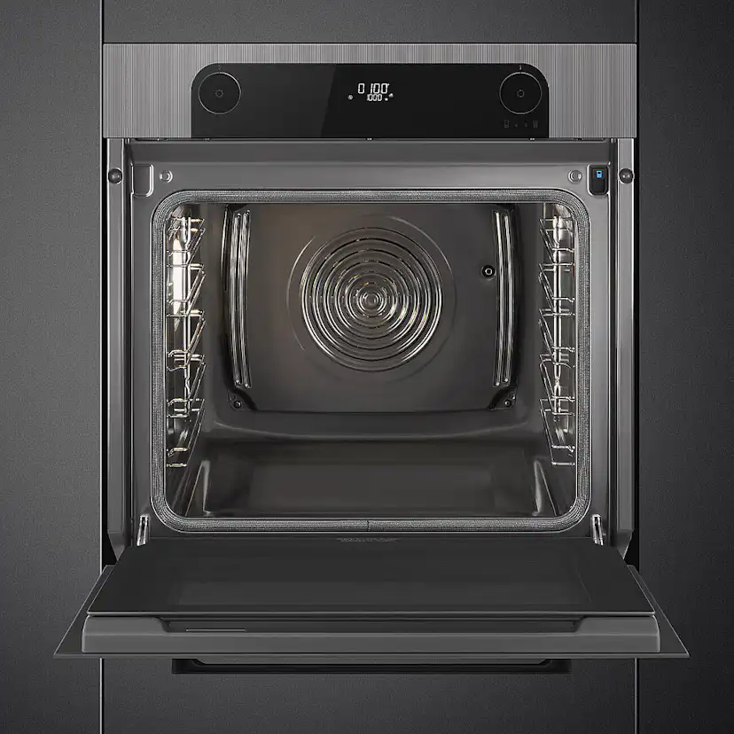 Kombiugn Smeg SOP6201S2S med Varmluft och Ångfunktion Silver 60 cm