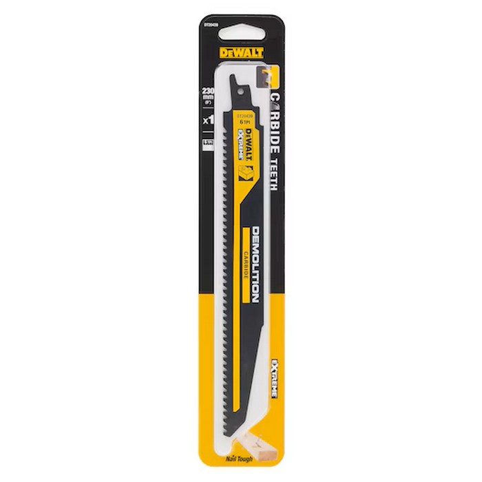 Tigersågblad DeWalt DT20439 230mm Carbide 6Tpi