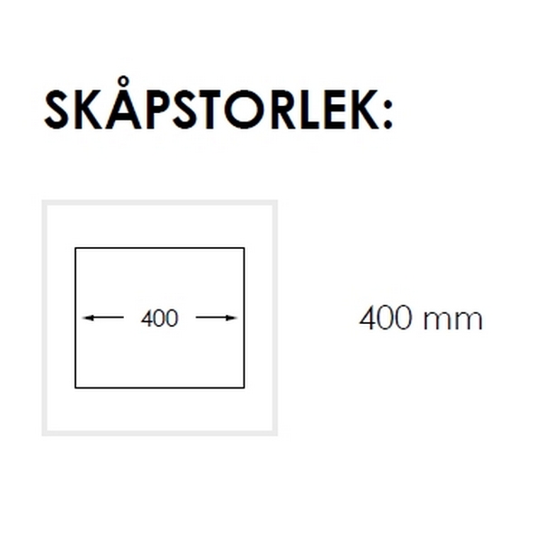 Diskbänk Nordic Tech Rubin NR 401 Rostfri Vändbar Diskho