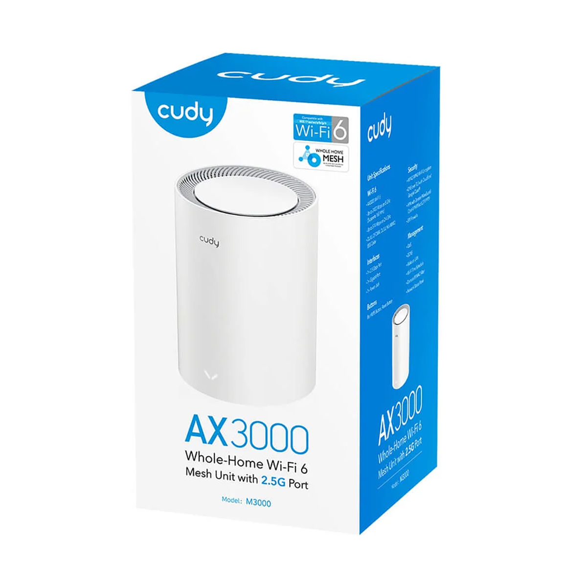 Mesh Wi-Fi CUDY AX3000 2.5G Gigabit Wi-Fi 6 System Vit