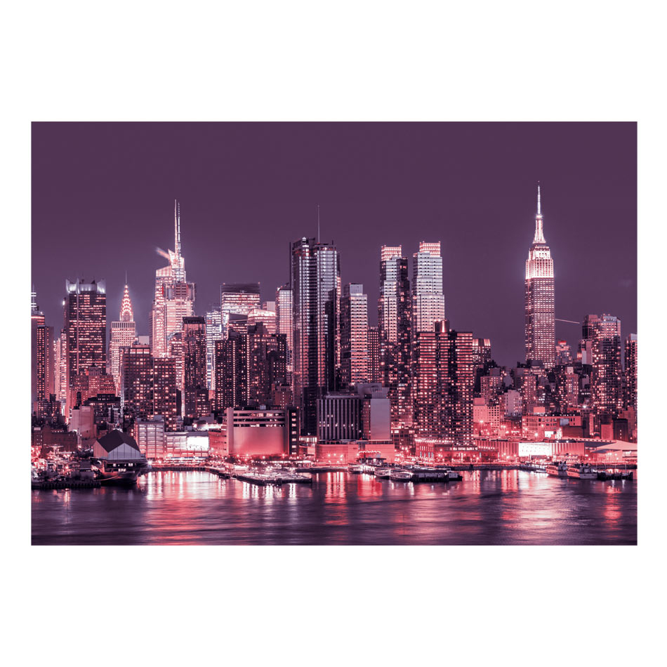 Fototapet Arkiio NYC Purple Nights