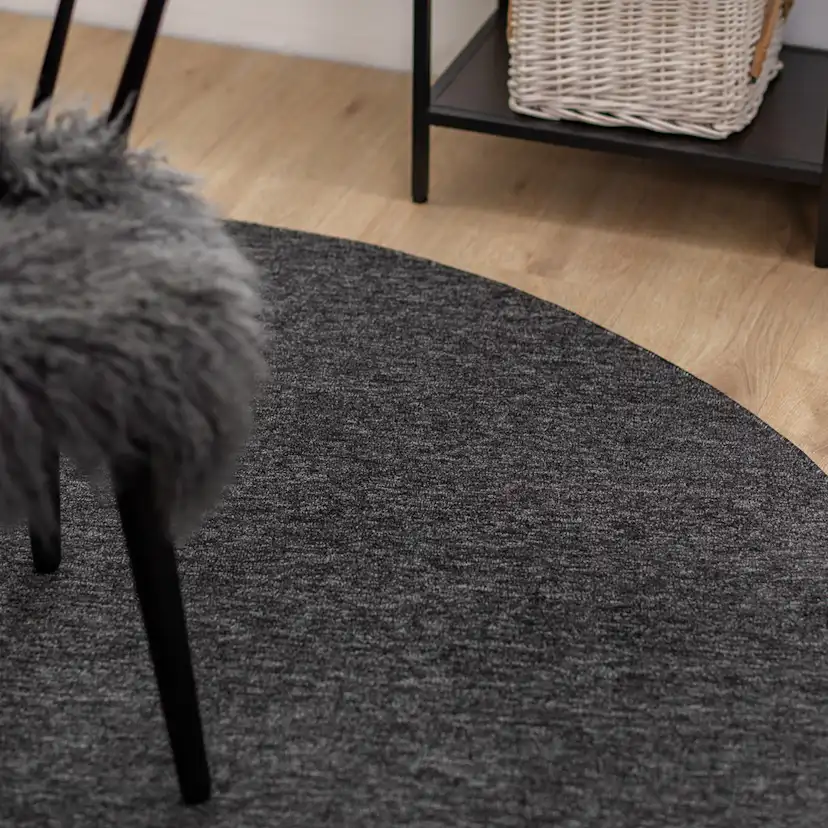 Flatvävd Matta KM Carpets Porto Rund