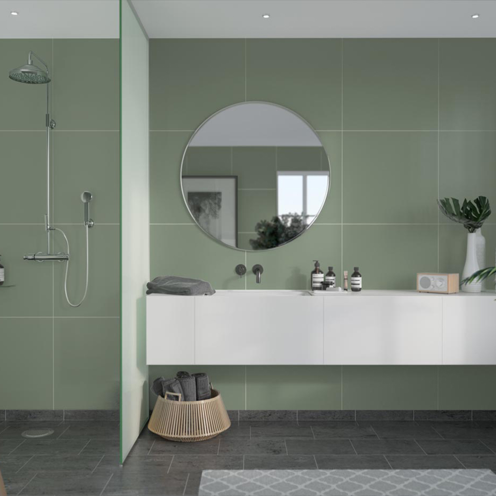 Våtrumsskiva Fibo Olivegreen 5206-M6060 EM