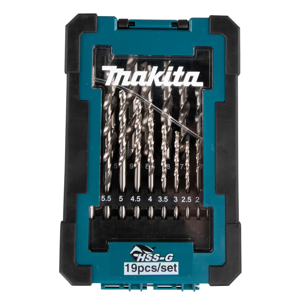 Metallborrsats Makita D-67549 19 delar