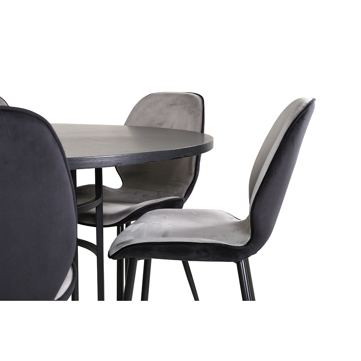 Matgrupp furniture/fashion Copenhagen Ø140 cm med 6 Emma Stolar
