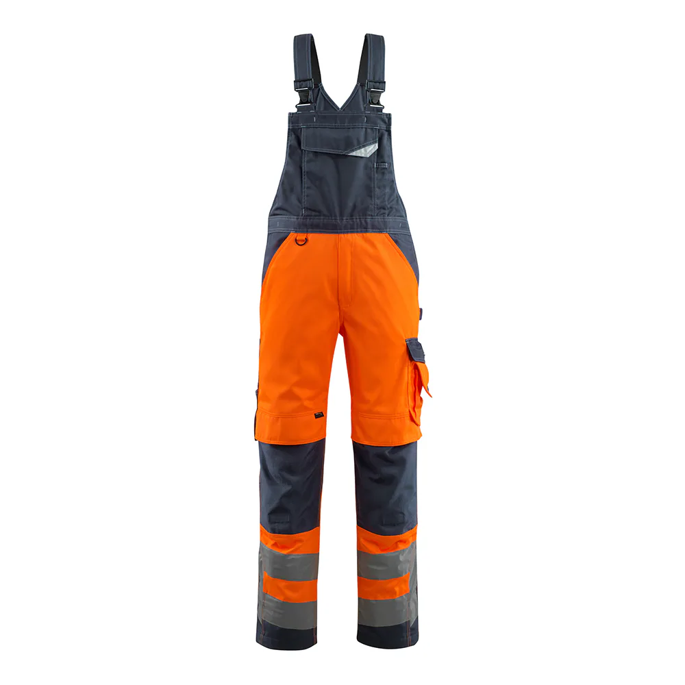 Hängselbyxor med knäfickor Mascot Safe 15569-860