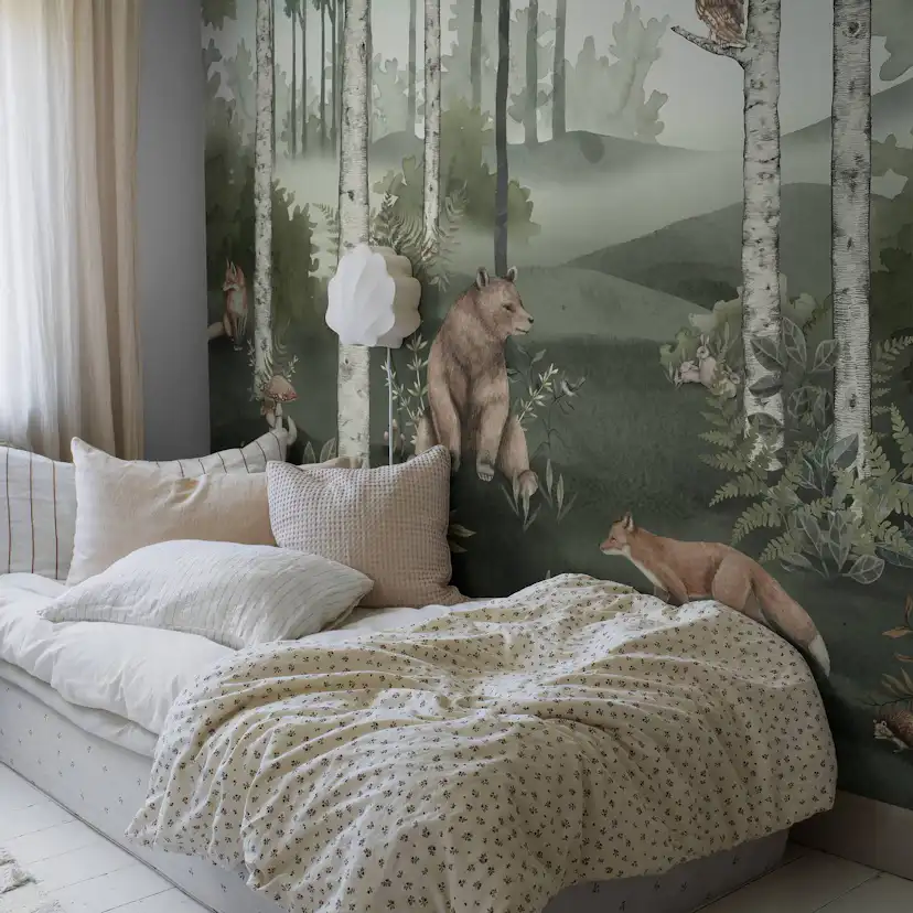 Tapet Boråstapeter Wild Forest Mural 6943