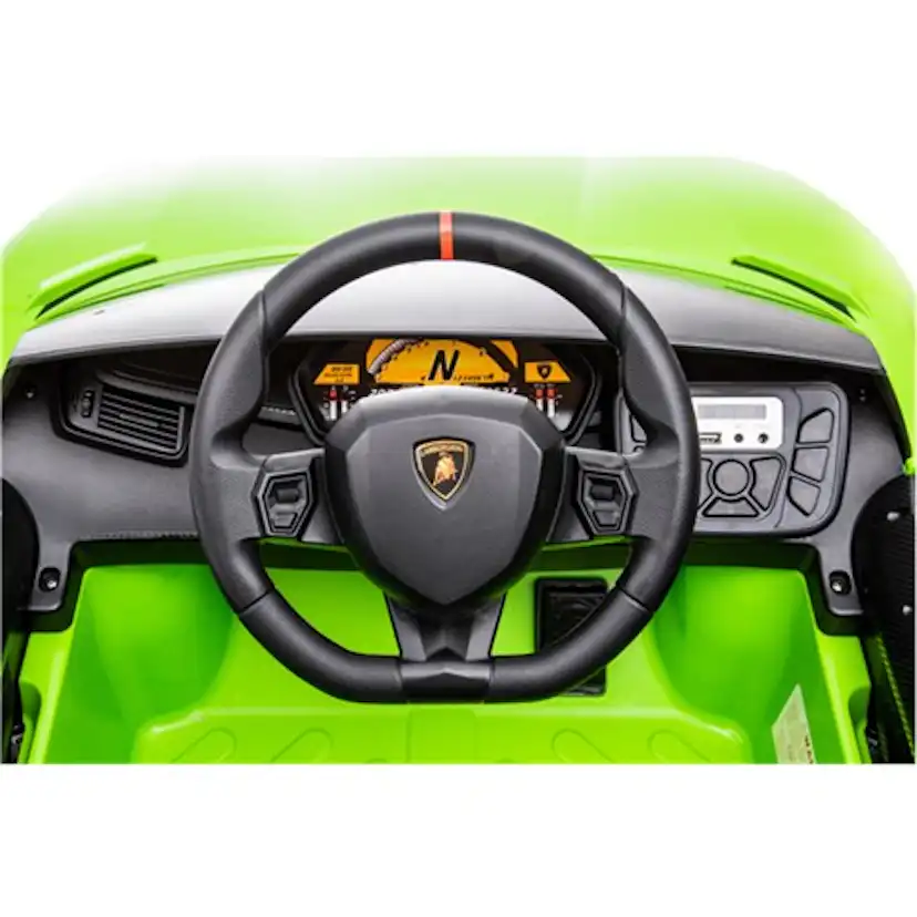 Elbil Nordic Play Lamborghini Aventador 12 V Limegrön Speed