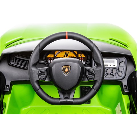 Elbil Nordic Play Lamborghini Aventador 12 V Limegrön Speed