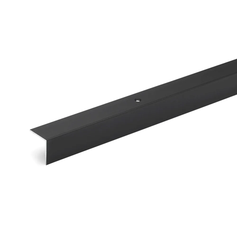 KANTLIST HABO A29 MATTSVART 30X30MM Längd: 1000 mm, Utförande: Mattsvart