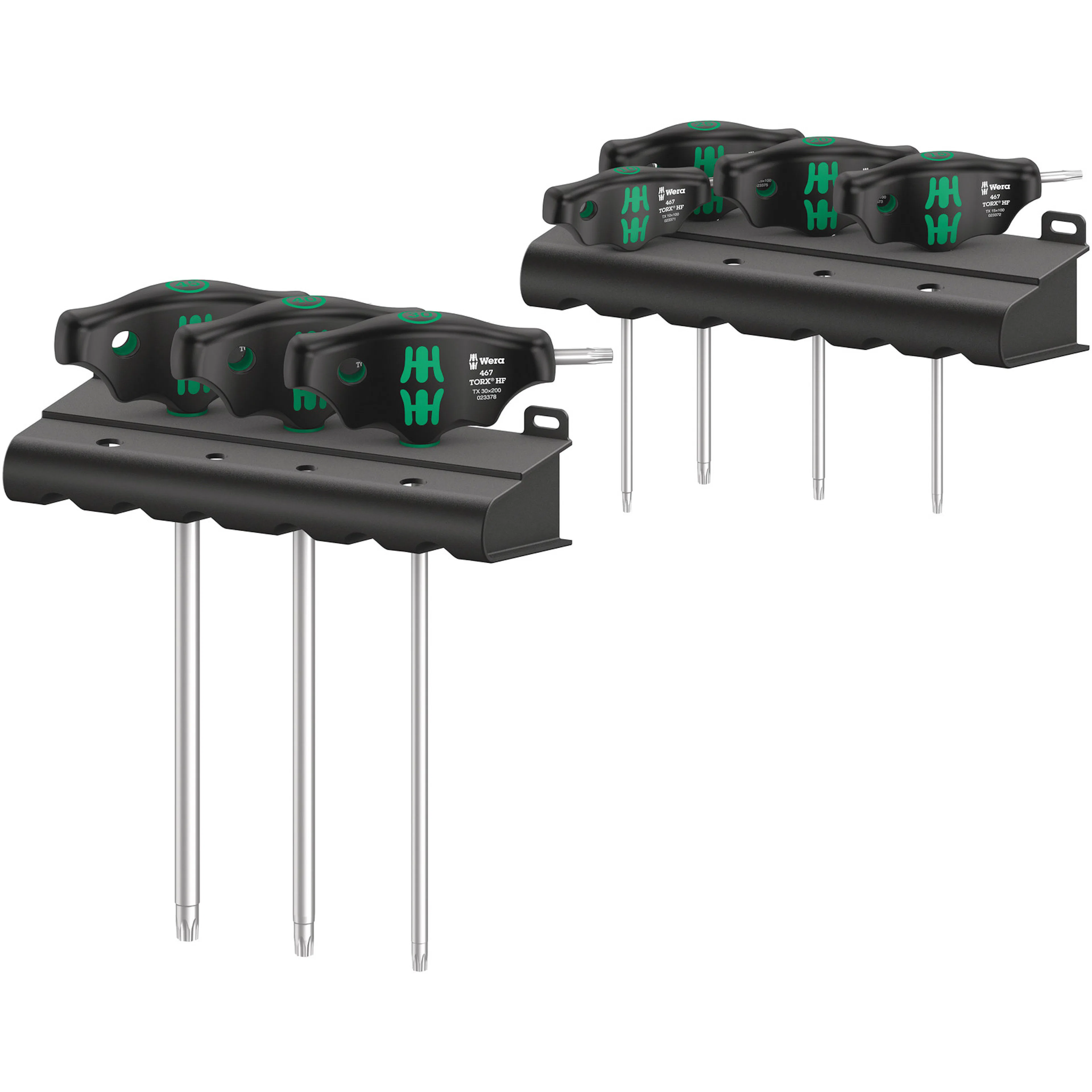 Skruvmejselsats Wera 454/7 Hf Set 1 Med T-Hantag