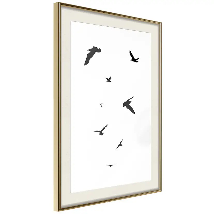 Poster Artgeist Affisch Evening Flight