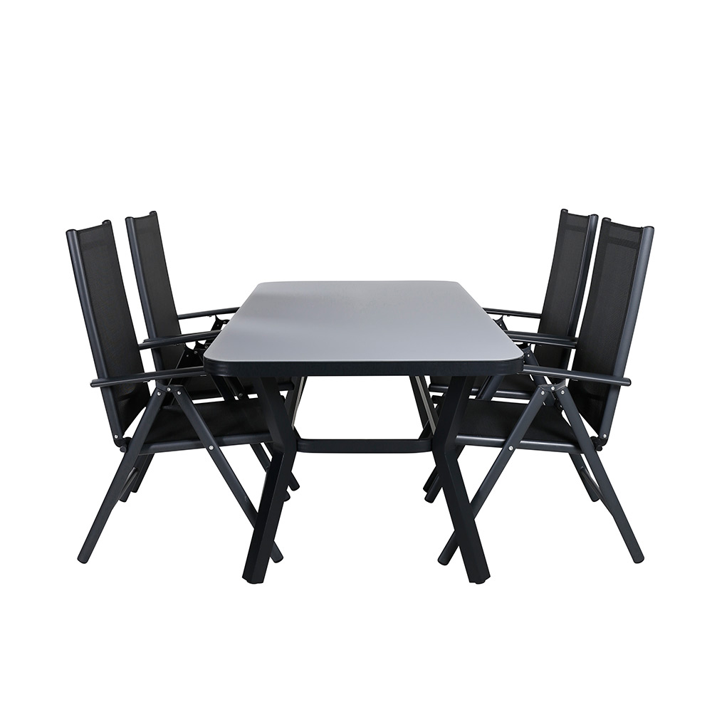 Matgrupp Venture Home Vyn med 4 Chair Matstolar