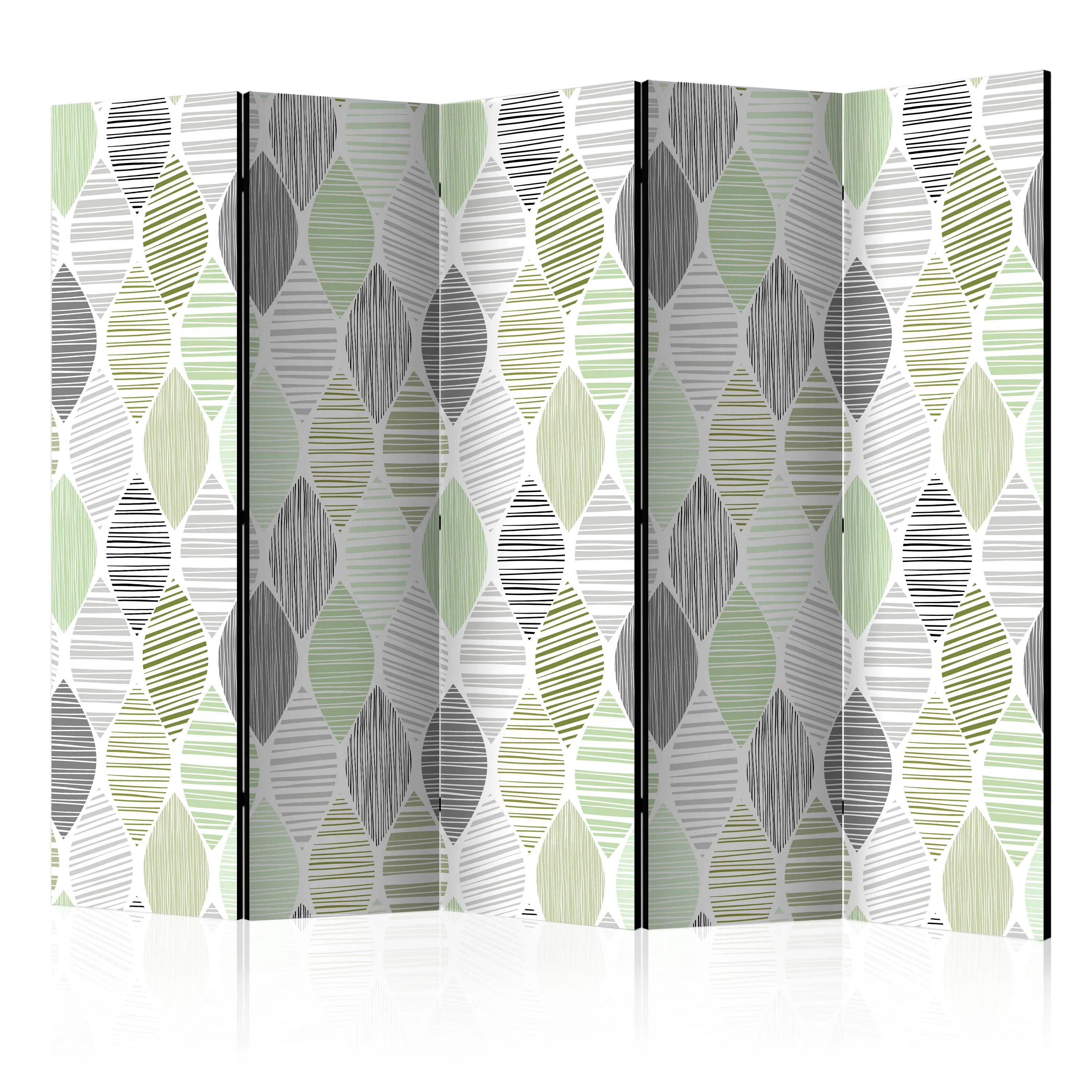 Rumsavdelare Skärmvägg Arkiio Green Tears II 225x172 cm