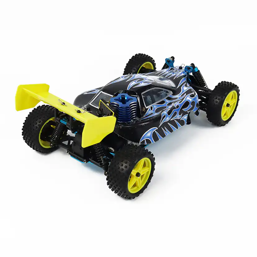 Radiostyrd Bil React RTR Super Nitro 4WD