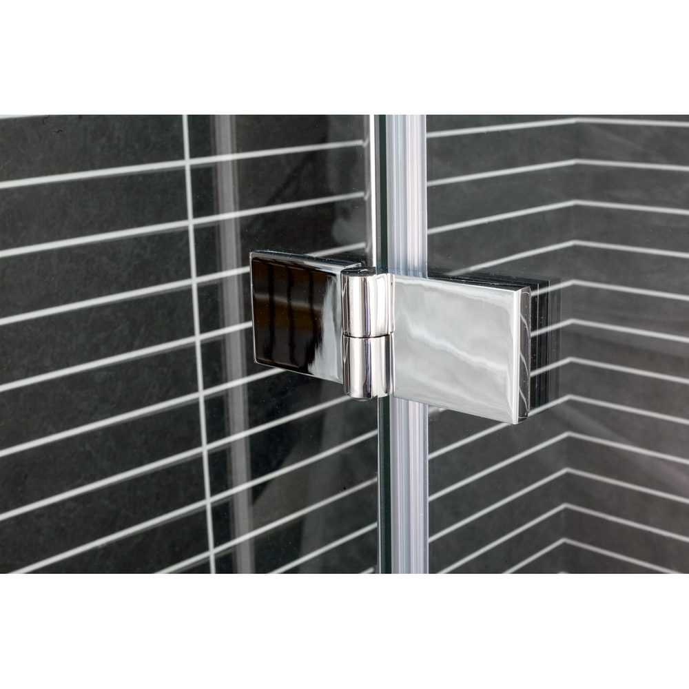 Duschhörn Arrow Twice Corner Klarglasx1200x1100xVänster: 1200 mm, Höger: 1100 mm