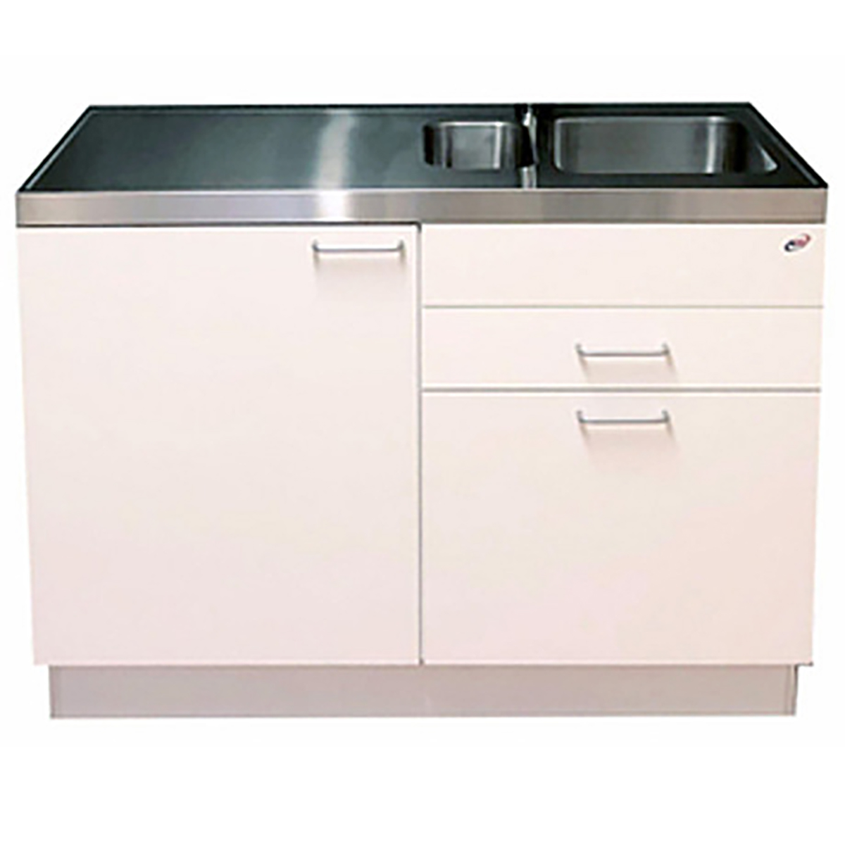 Minikök BORÖ Trinette BTK-1201-00-H med Diskho Höger Vit