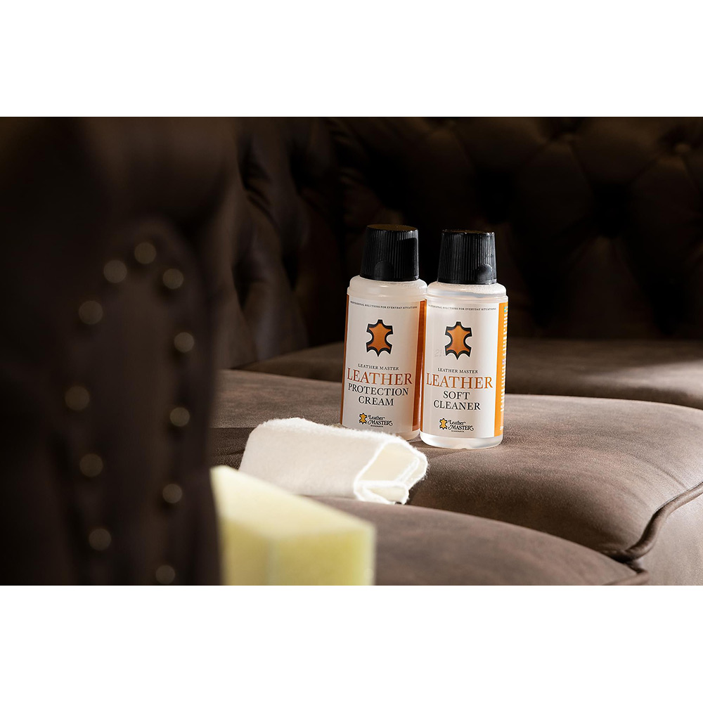 Möbelvårdspaket Leather Master Maxi Protection Läderrengöring & Skydd för Möbler
