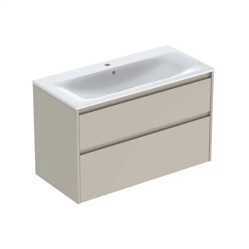Tvättställsskåp Ifö Sense Modern med Tvättställ Sandgrå; Bredd: 1040 mm