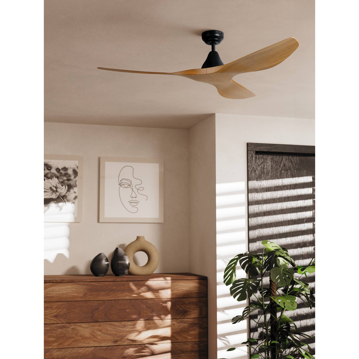 VENTILATOR DC Ø1320 SW/WALNUSS Valnöt