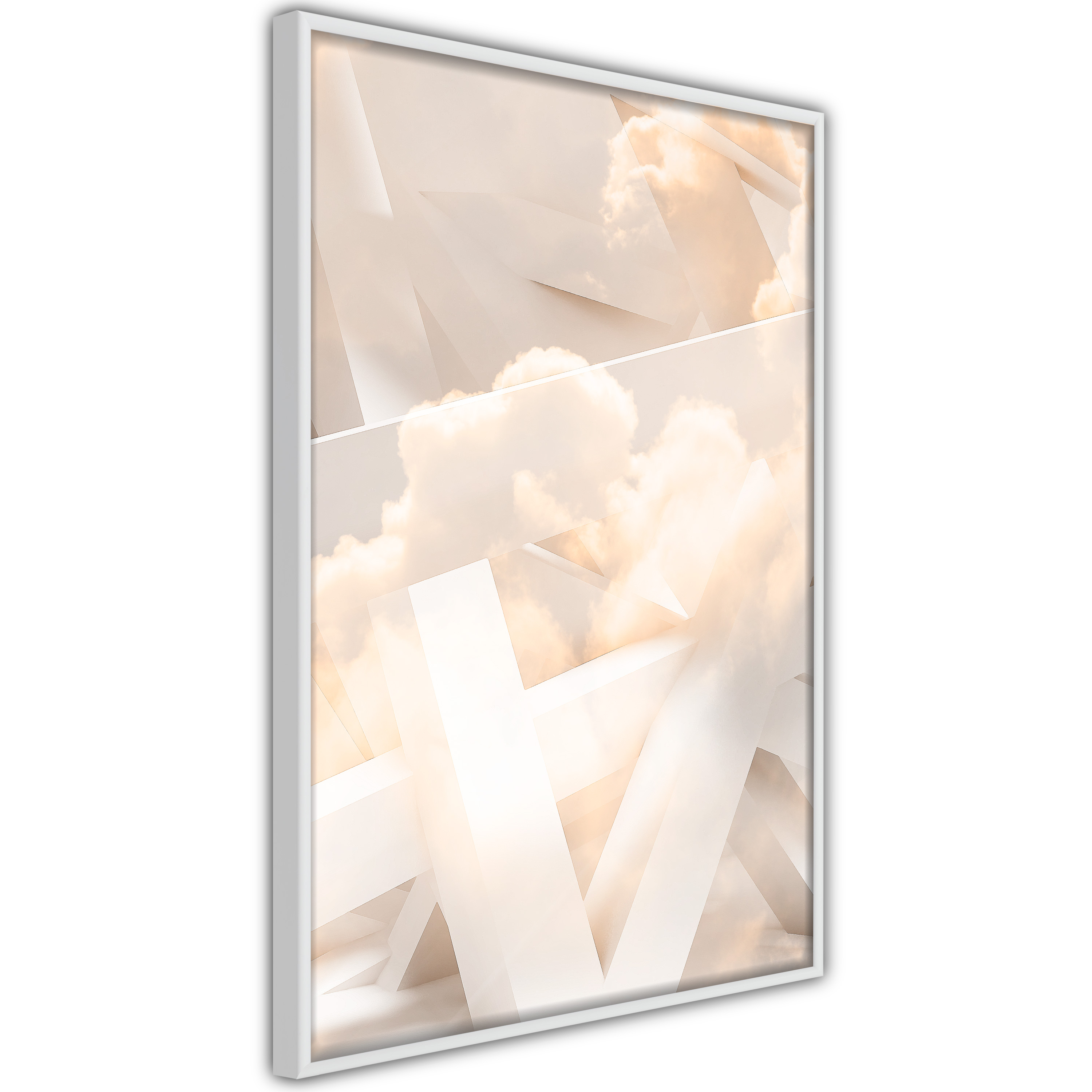 Poster Artgeist Affisch Abstraction with Clouds