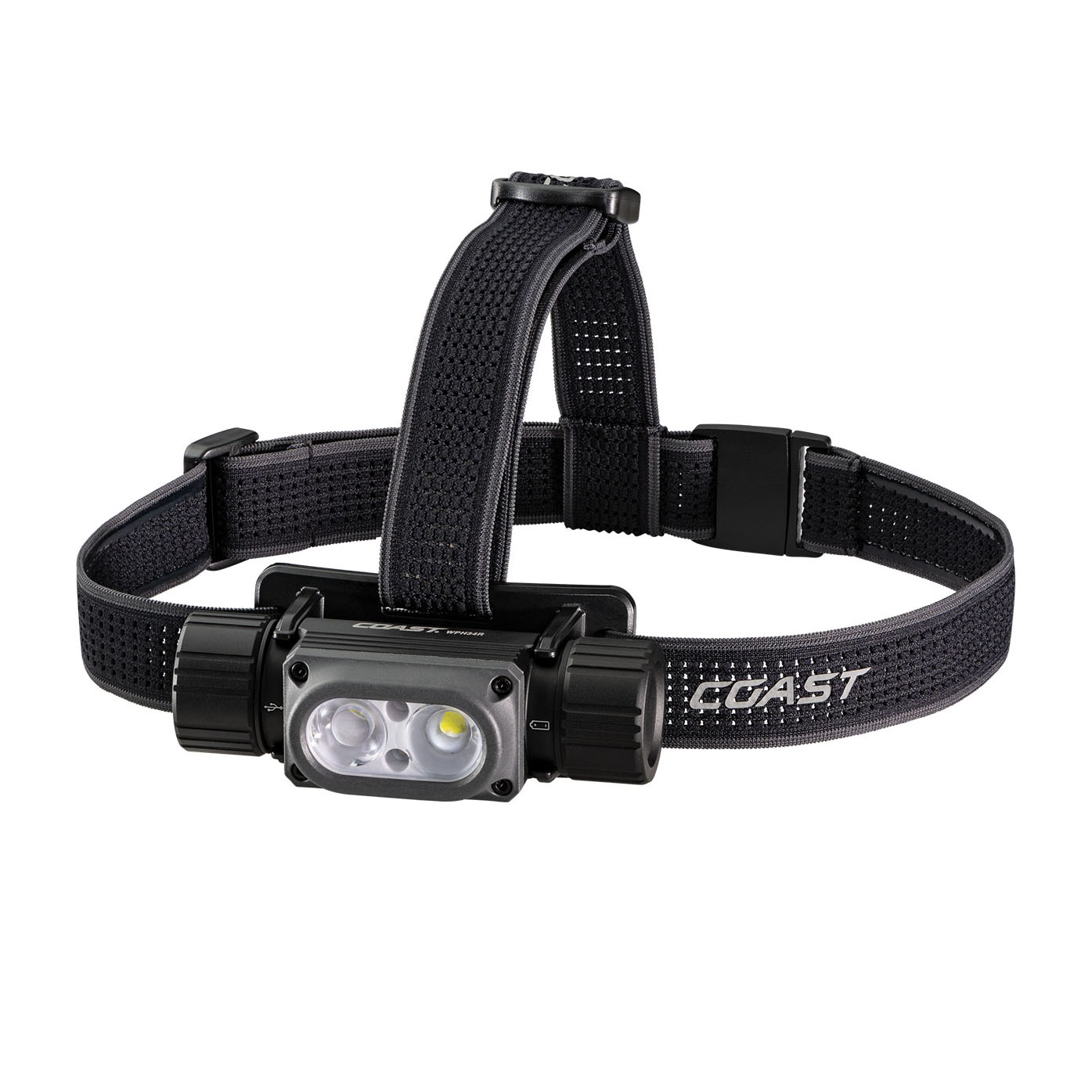 Pannlampa Coast WPH34R Vattentät Uppladdningsbar 2000 Lumen