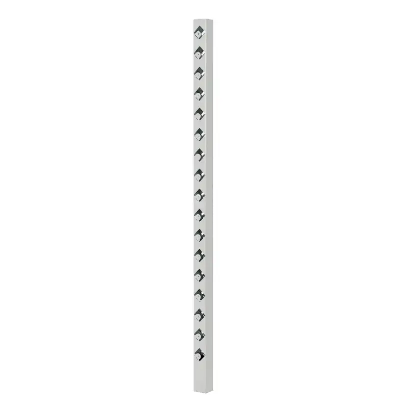 Staketstolpe Öckerö 1770mm vit70x70 Mellan Vit, Höjd: 1770 mm