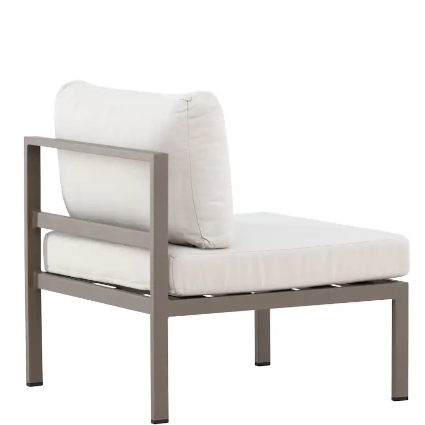 Copacabana Sofa Module Middle - Brown / Beige Brown / Beige