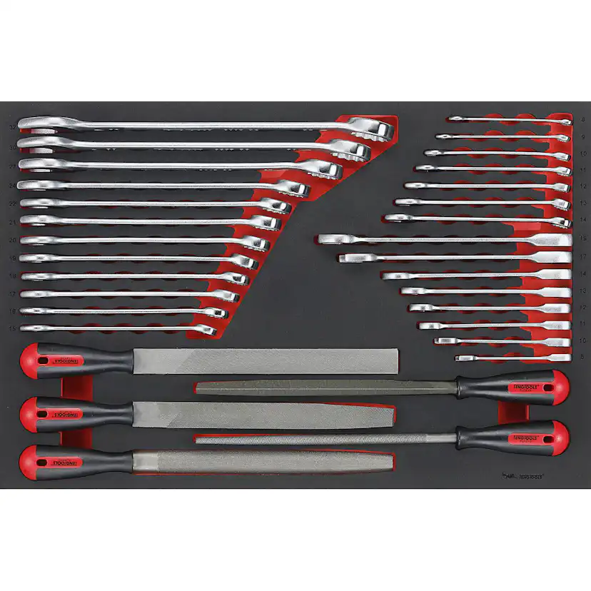 Nyckel-/filsats 32 delar Teng Tools TTEX32