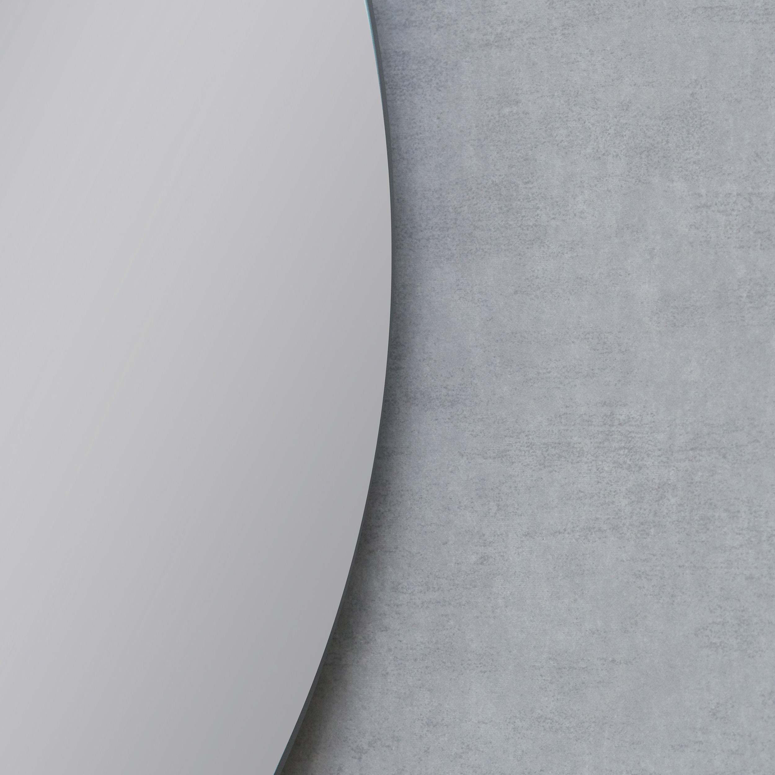 Spegel Vidi Moon Rund med LED-belysning