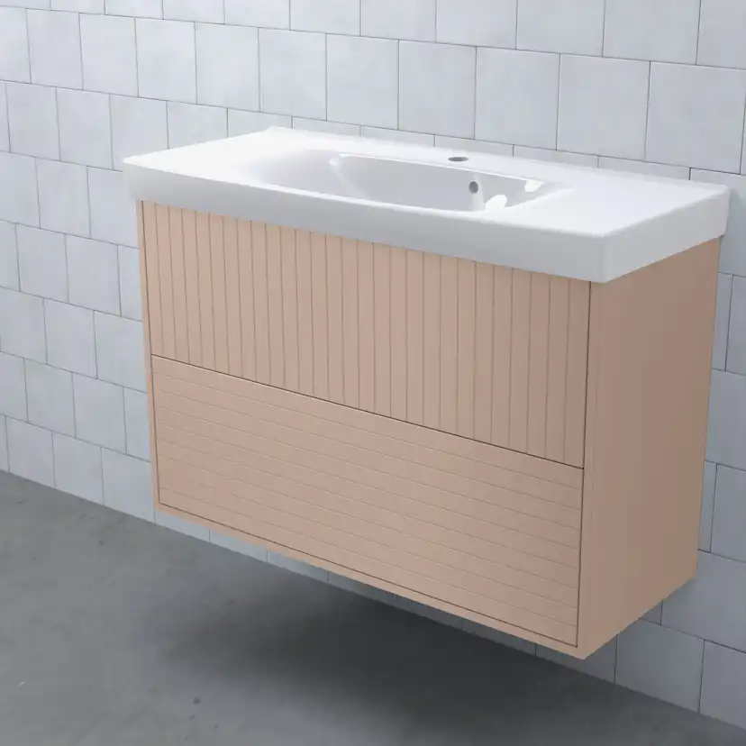 MEJDA Kommod Hög 90-35 Linje Gammalrosa BxHXD: 898x572x365 mm, Linje Gammalrosa