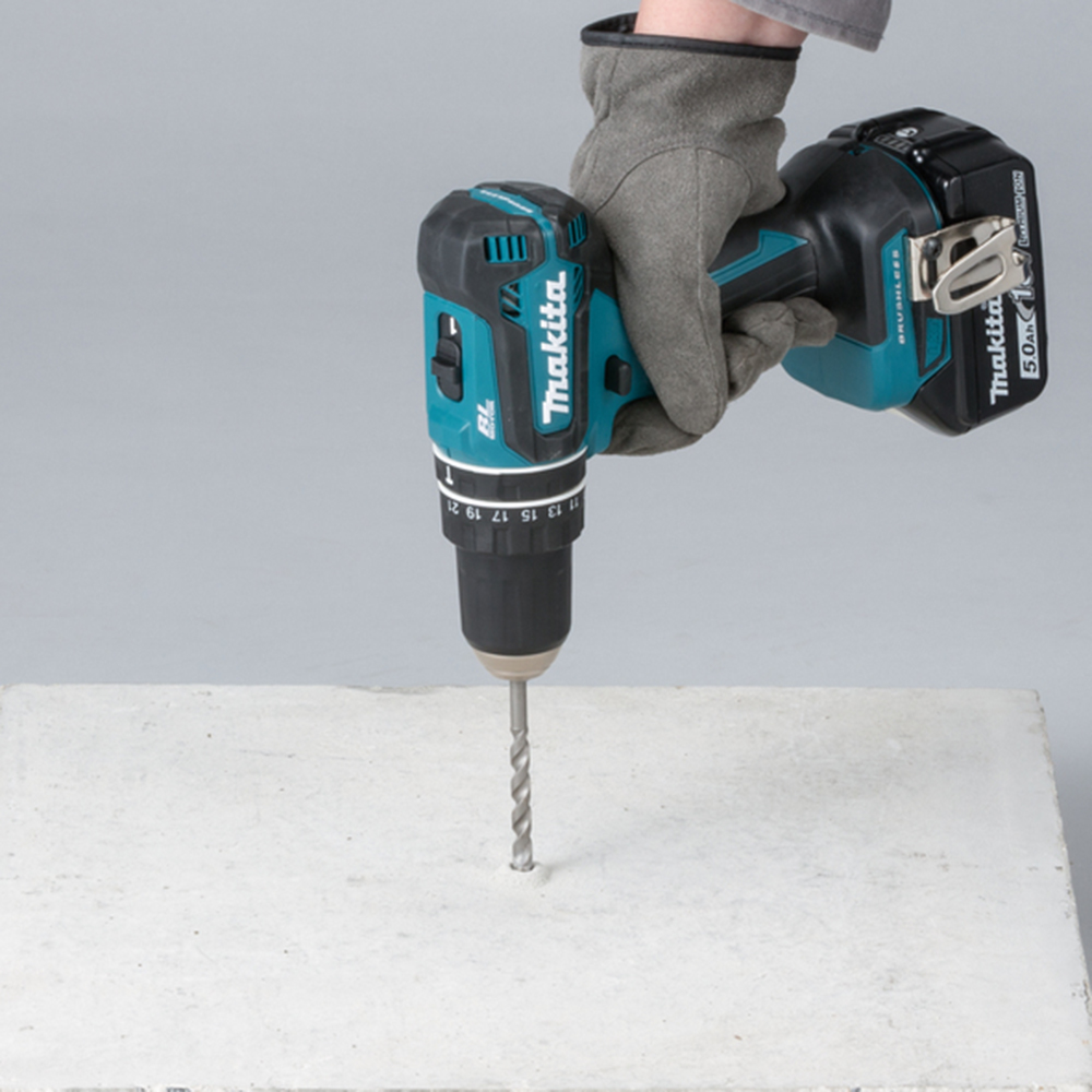 Slagborrmaskin Makita LXT DHP485RTJ med Batteri
