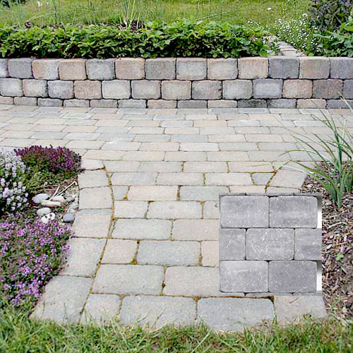 Marksten Benders Labyrint Antik Grå