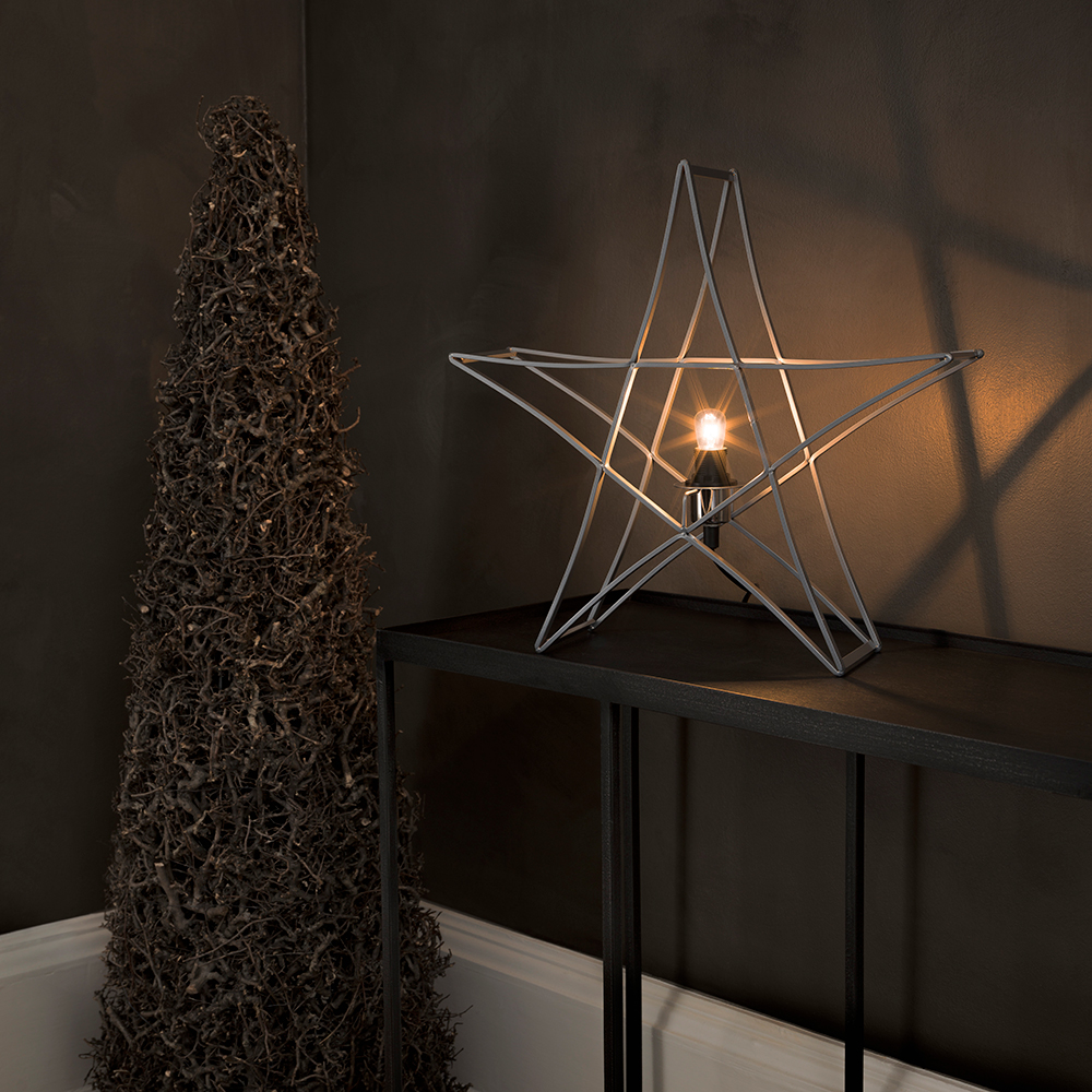 Adventsstjärna Gnosjö Konstsmide Stående 40 cm Metall
