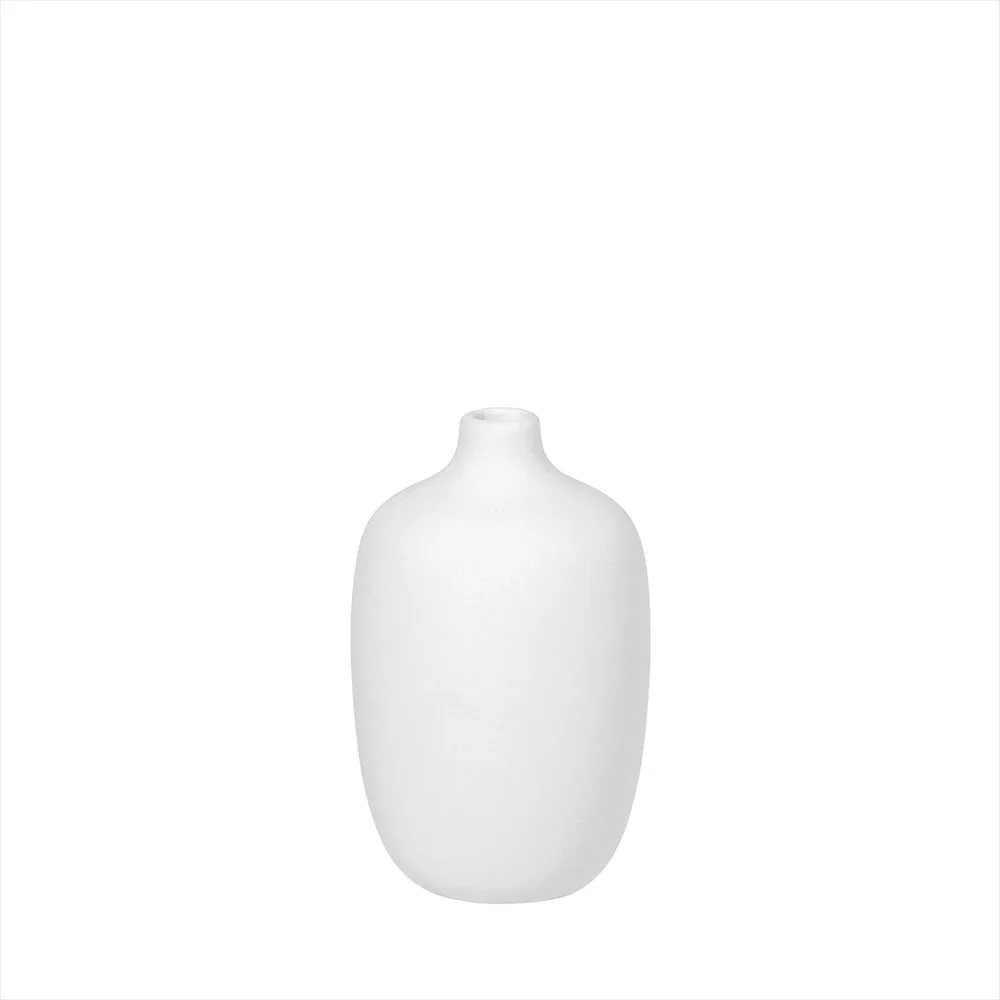 CEOLA Vas, H 13 cm Ø 8 cm Vit